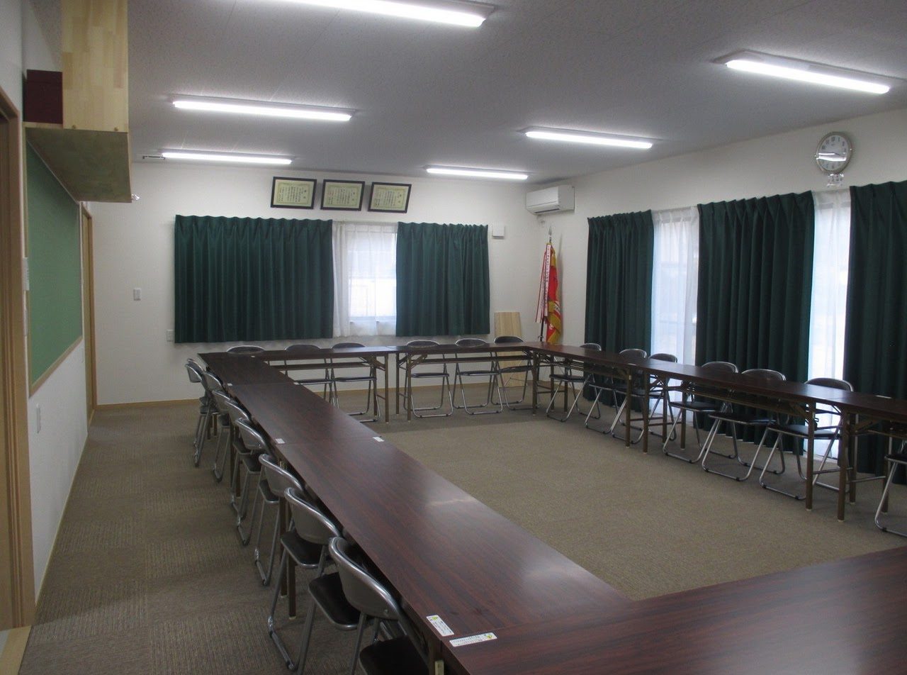 町内会で整備した地域集会所